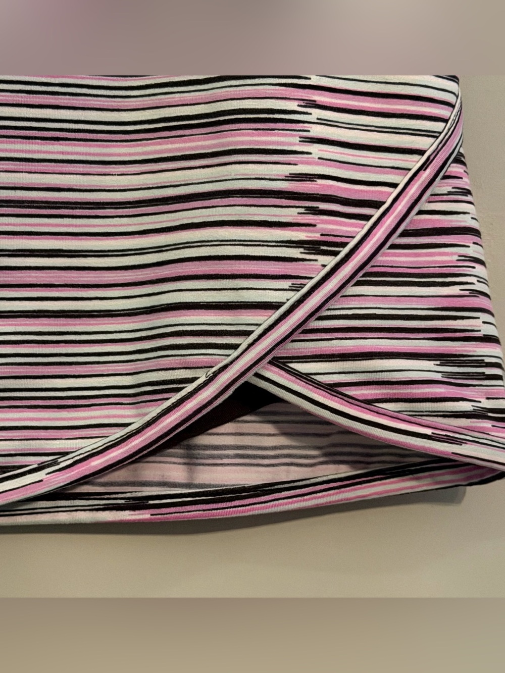 Soybu Pink and White Striped Mini Skirt Size S - Picture 2 of 7